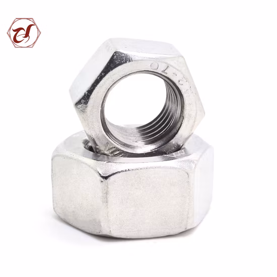 Stainless Steel Hexagon Head SS304 SS316 DIN 934 Hex Nut M3-M160