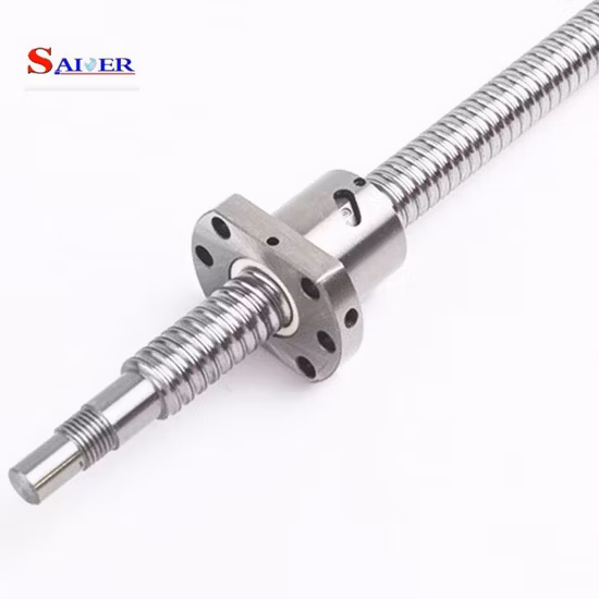 China Manufacture High Precision Sfu Dfu Series Ball Screw with Ball Nut and End-Machined for CNC Machine