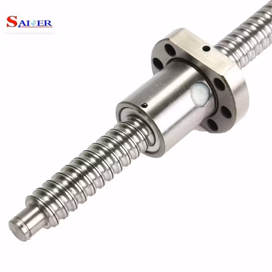 China Manufacture High Precision Sfu Dfu Series Ball Screw with Ball Nut and End-Machined for CNC Machine