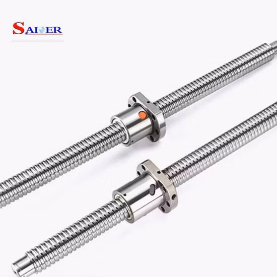 China Manufacture High Precision Sfu Dfu Series Ball Screw with Ball Nut and End-Machined for CNC Machine